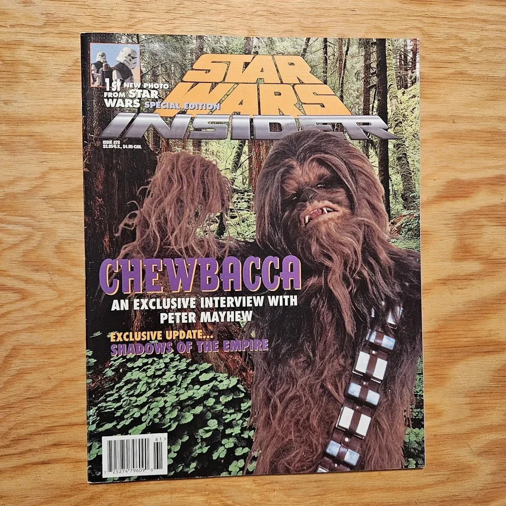 Star Wars Insider Issue 28 Chewbacca Mayhew Fan Club Subscription